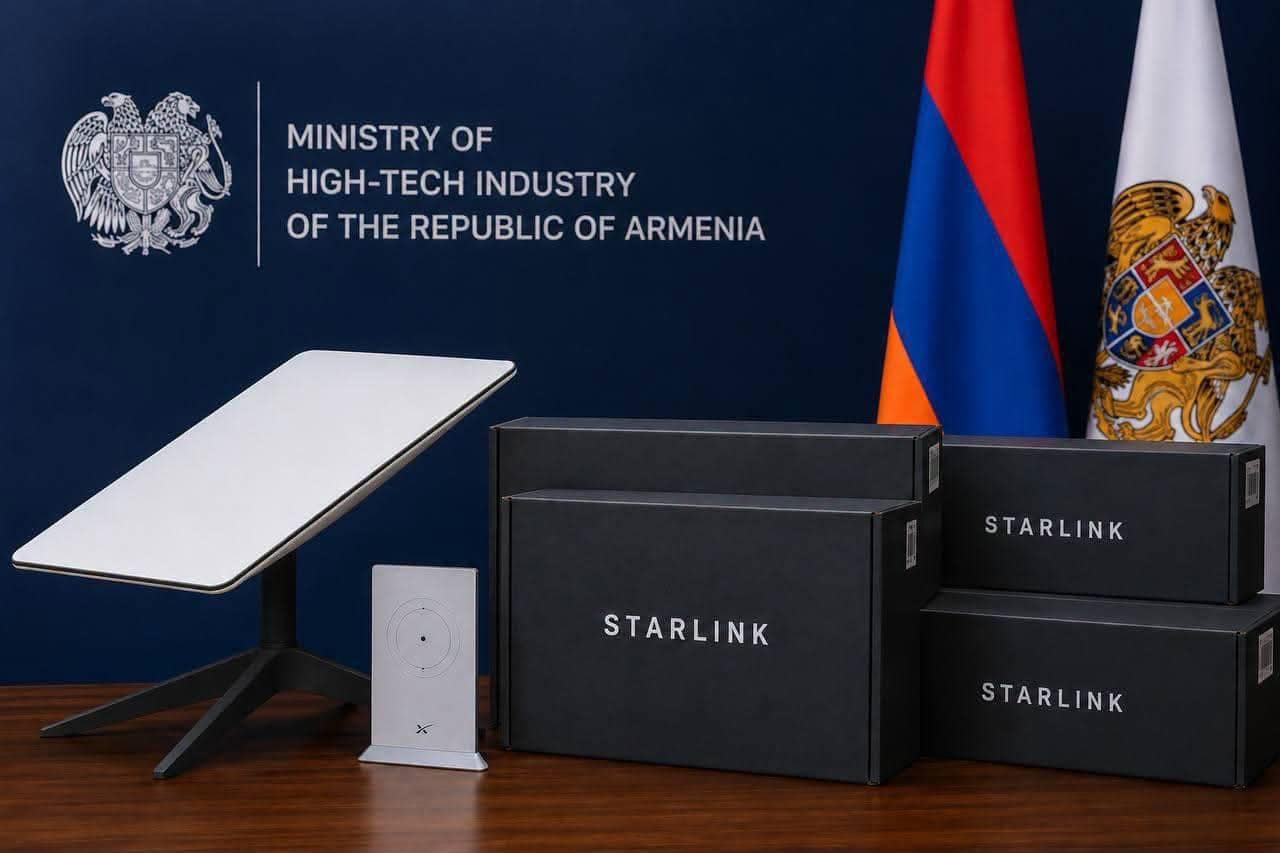 Starlink-ը Հայաստանին նվիրաբերել է ևս 56 սարքավորում